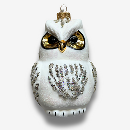 Nostalgic Snow Owl Ornament