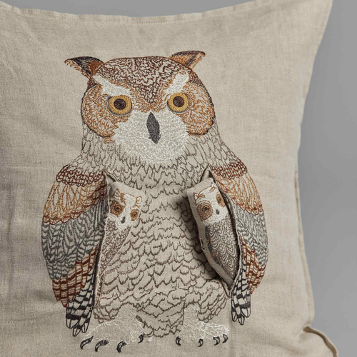 Owl Mama Pocket Pillow