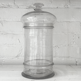 19th Century French Lidded Jar  No. 712