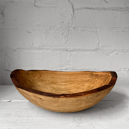 Spencer Peterman Live Edge Spalted Maple 10" Oval Bowl (# 05)