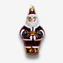 Nostalgic Large Santa Ornament