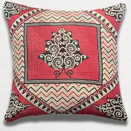 Vintage Sari Pillow (10JF17)