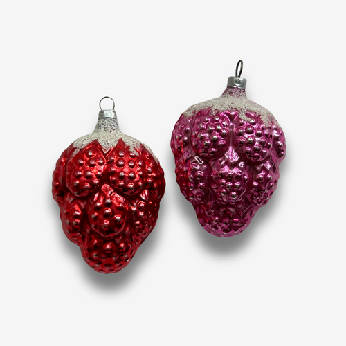 Set of 2 Berry Ornaments