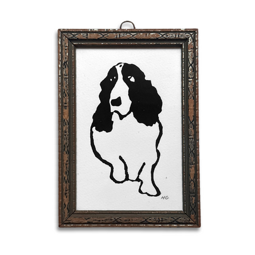 "King Charles" in a Vintage Frame