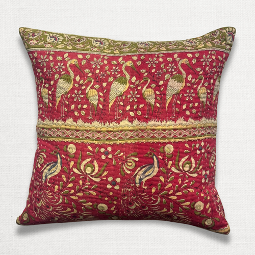 Vintage Sari Pillow (10JF21)