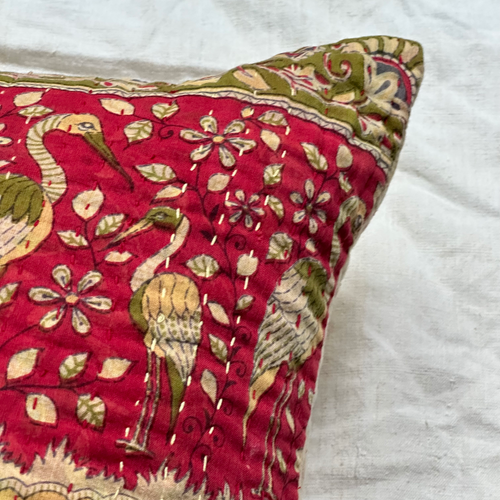 Vintage Sari Pillow (10JF21)