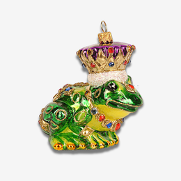 Jeweled Frog Ornament