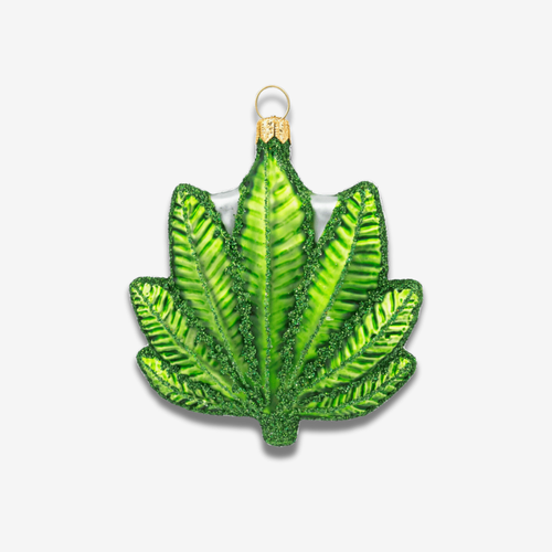 Cannabis Leaf Ornament