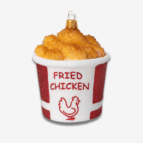 Bucket of Fried Chicken Ornament