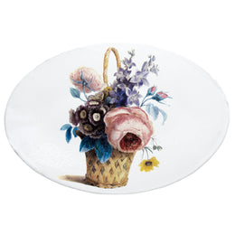 Oval Bouquet Platter