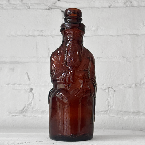 Early 20th Poland Spring Moses Figure Bottle (No. 705)