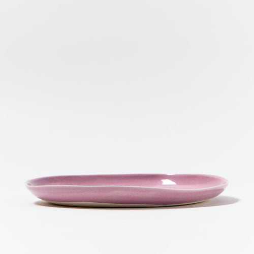 Davistudio Porcelain Saucer in Mauve