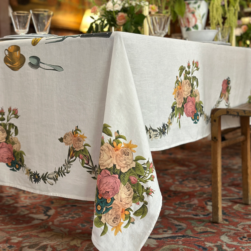 Summerill & Bishop x John Derian "Feast" Tablecloth