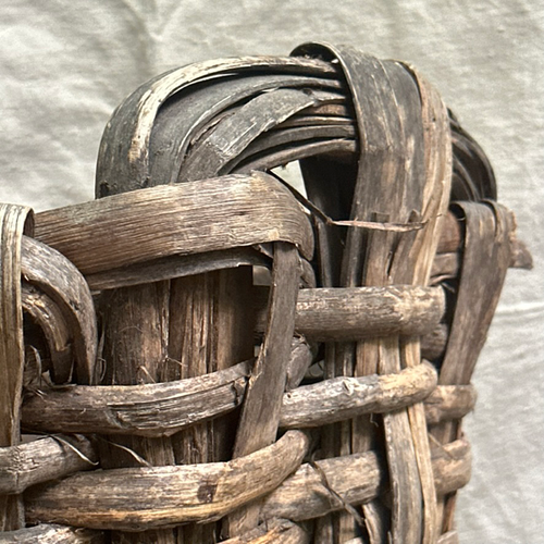 19th Century Portuguese Large Woven Harvest Basket (#3)