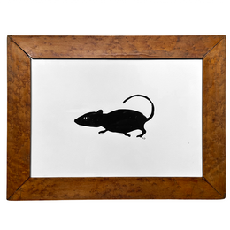 "Mouse" in an Antique Frame