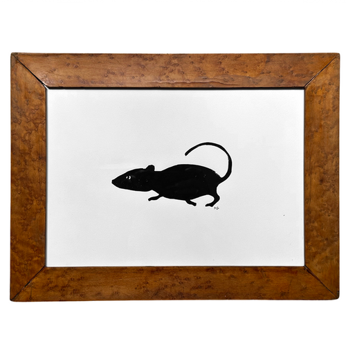 "Mouse" in an Antique Frame