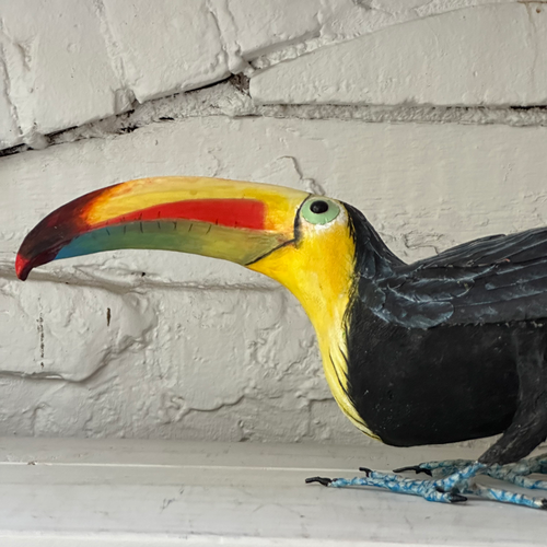 Papier-Mâché Toucan (#10)