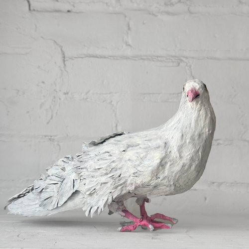 Papier-Mâché Dove #3