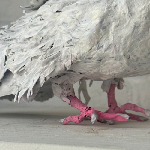 Papier-Mâché Dove #3