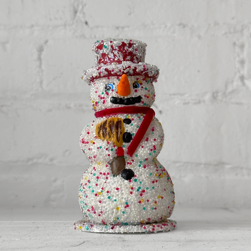 Small Sugar Beaded Snowman