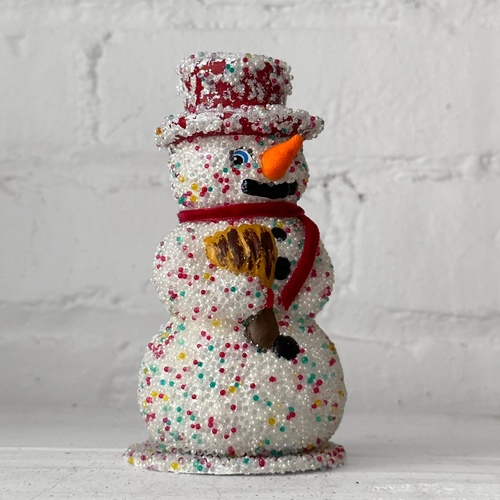 Small Sugar Beaded Snowman