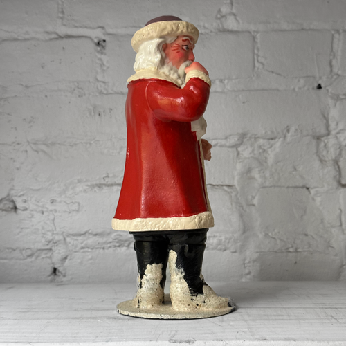 Nostalgic Papier-Mâché Santa Box