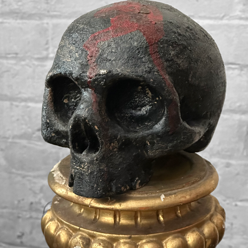 Antique Carved Austrian Skull