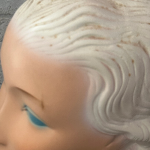 Vintage 1920's Mannequin Head (#2)