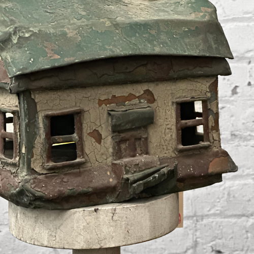 Antique 20th-century Melted Metal House