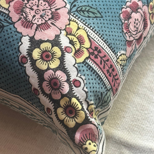 Antoinette Poisson Hand Block Printed Pillows #8