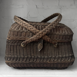 19th Century French Market Basket (#2)