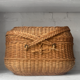 19th-Century French Market Basket (#5)