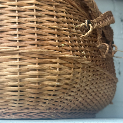 19th-Century French Market Basket (#5)