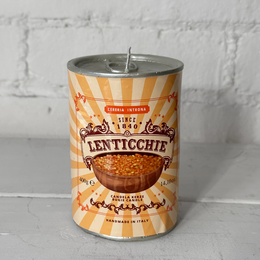 Can of Lentils Candle