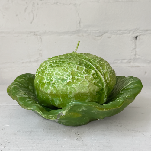 Cabbage Leaf Shaped Candle Base