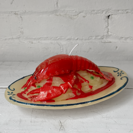 Lobster Pasta Dish Candle