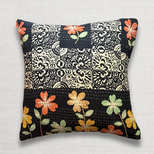 Vintage Sari Pillow (#VFP07)