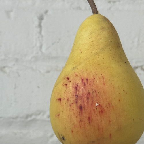 Carrara Marble Yellow Pear