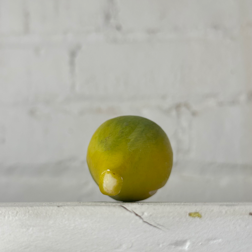 Carrara Marble Mini Green Fig