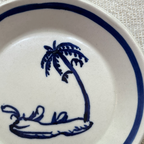 Small Palm Tree Dish (BC182 #21)