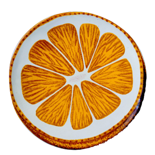 Medium Orangea Plate