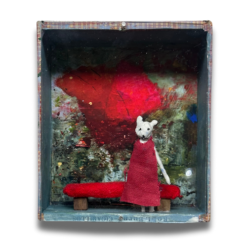 "The Colors of Ruby Valentine" Assemblage