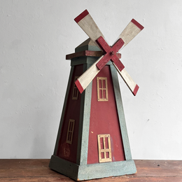 Vintage USA Painted Windmill