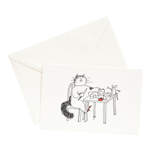 Grace Coddington "Favorite Cheese" Card & Envelope