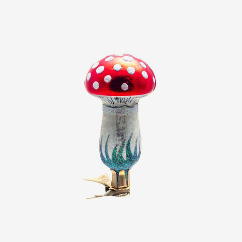 Toadstool Clip-On Ornament