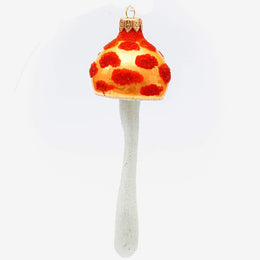 Orange Mushroom Ornament