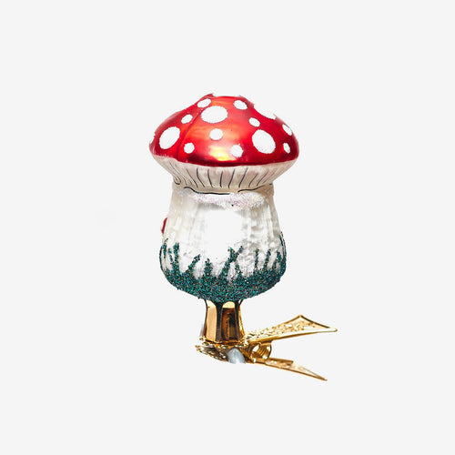 Toadstool Clip-On Ornament