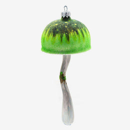 Green Mushroom Ornament