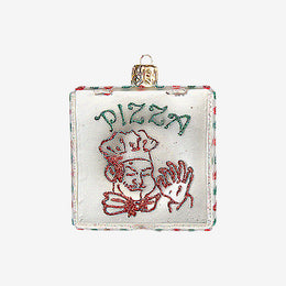 Mini Pizza Box Ornament