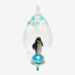 Penguin Dome Ornament